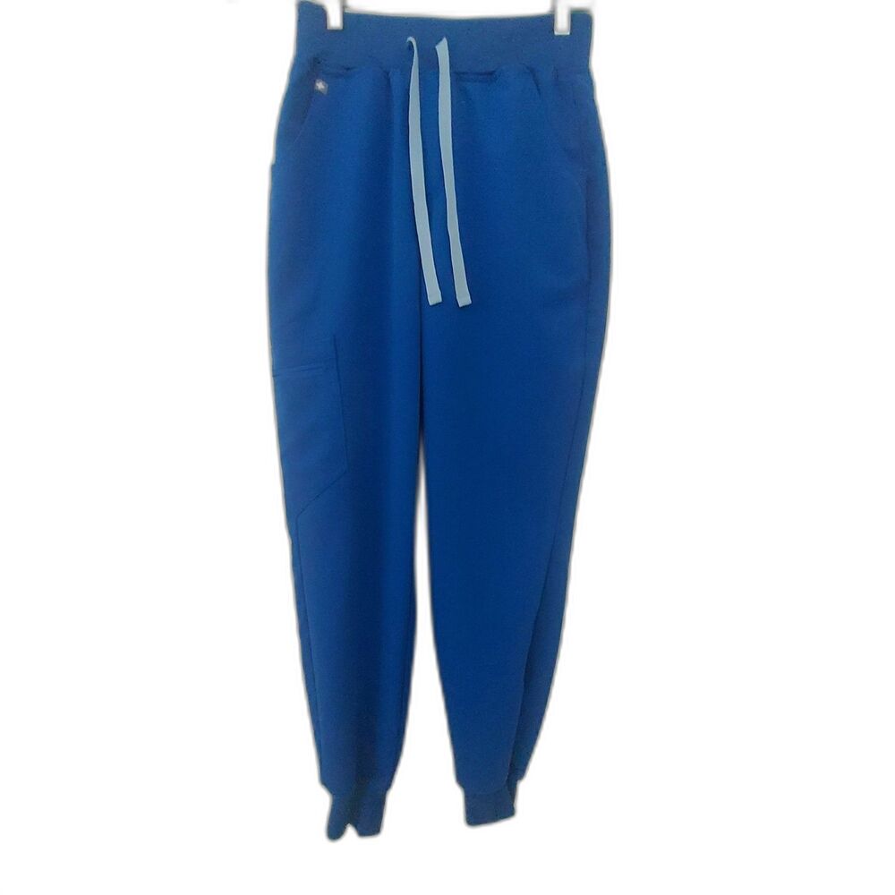 FIGS Scrubs Pants Bottoms Jogger Technical Collection XS Blue